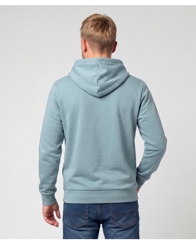 Sweat à poche kangourou homme, bleu pétrole (KiK Sweatshirt mit Kängurutasche (petrol)) — KiK, produit allemand authentique au Maroc
