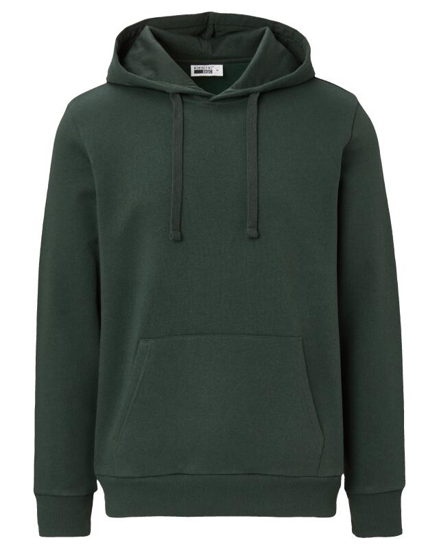 Sweat à poche kangourou homme, vert foncé (KiK Sweatshirt mit Kängurutasche (dunkelgrün)) — KiK, produit allemand authentique au Maroc