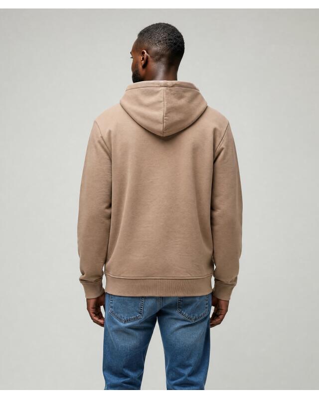 سويت شيرت بجيب كنغر للرجال، بني فاتح (KiK Sweatshirt mit Kängurutasche (hellbraun)) — KiK, منتج ألماني أصلي في المغرب