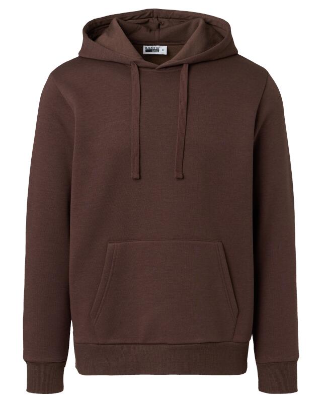 Sweat à poche kangourou homme, marron foncé (KiK Sweatshirt mit Kängurutasche (dunkelbraun)) — KiK, produit allemand authentique au Maroc