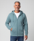 Basic Sweatjacke petrol