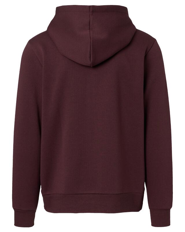 Basic zip-up sweat jacket for men, dark purple (KiK Basic Sweatjacke (dunkellila)) — KiK, authentic German product in Morocco
