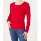 Basic T-shirt met lange mouwen