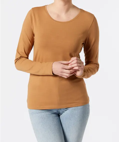 Basic Langarmshirt