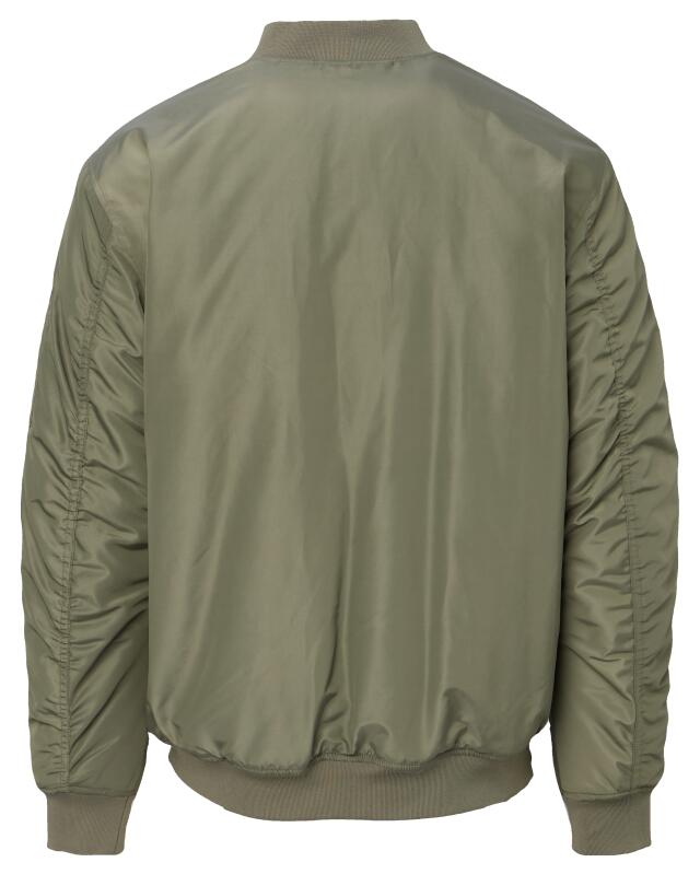 Bomber jacket with inside pocket for men, khaki (KiK Bomberjacke mit Innentasche (Khaki)) — KiK, authentic German product in Morocco