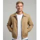 Chaqueta Harrington en color beige