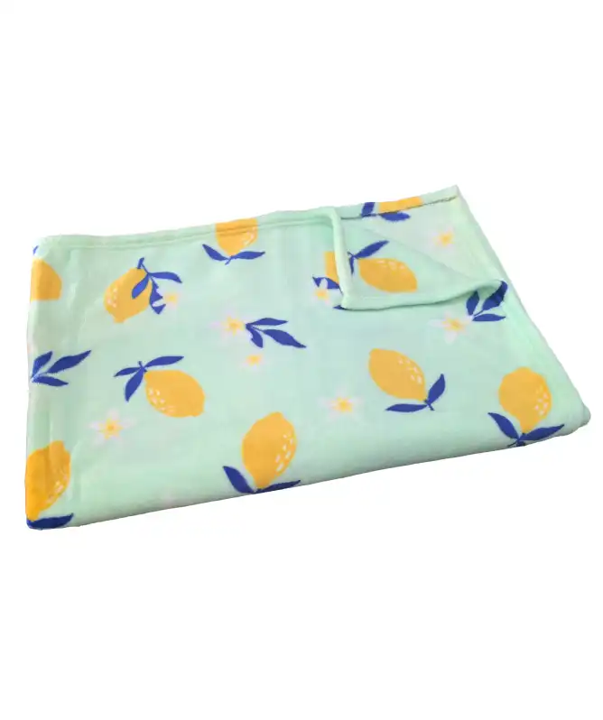 Flanelová deka s ovocem