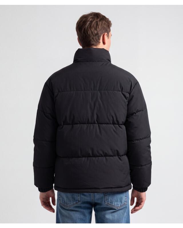 Doudoune à col montant homme, noir (KiK Pufferjacke mit Stehkragen (schwarz)) — KiK, produit allemand authentique au Maroc