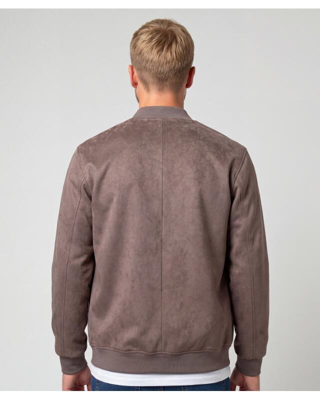 جاكيت بمظهر المخمل للرجال، بني فاتح (KiK Jacke Velours-Imitat (hellbraun)) — KiK, منتج ألماني أصلي في المغرب