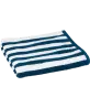blau gestreift