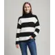Strickpullover mit Seitenschlitzen