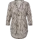 Gemusterte Bluse