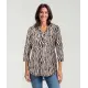 Gemusterte Bluse