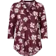Gemusterte Bluse