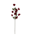 Kunstblume Herbstanemone dunkelrot