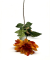 Kunstblume Dahlie orange