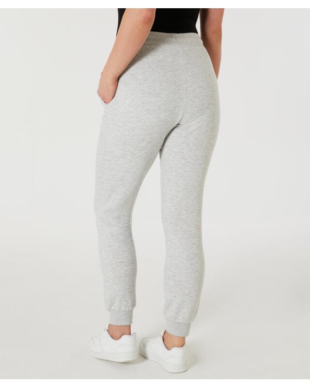 Pantalon de jogging femme, gris chiné (KiK Graue Jogginghose (grau melange)) — KiK, produit allemand authentique au Maroc
