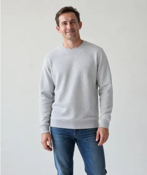 Sweater met sierstiksels