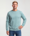 Sweatshirt mit Ziernähten petrol