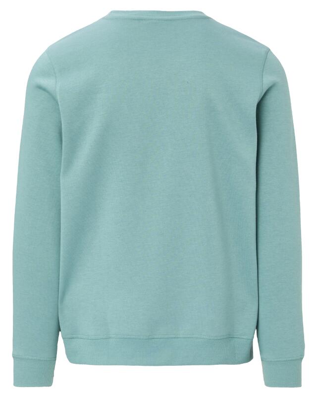 سويت شيرت بخياطة زخرفية للرجال، أزرق بترولي (KiK Sweatshirt mit Ziernähten (petrol)) — KiK, منتج ألماني أصلي في المغرب