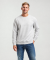 Sweatshirt mit Innenfutter grau melange