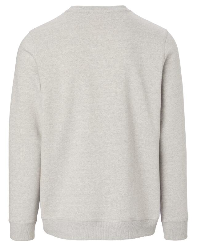 سويتشيرت ببطانة داخلية للرجال، رمادي مبرقش (KiK Sweatshirt mit Innenfutter (grau melange)) — KiK, منتج ألماني أصلي في المغرب