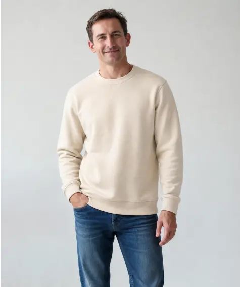 Sudadera con forro interior