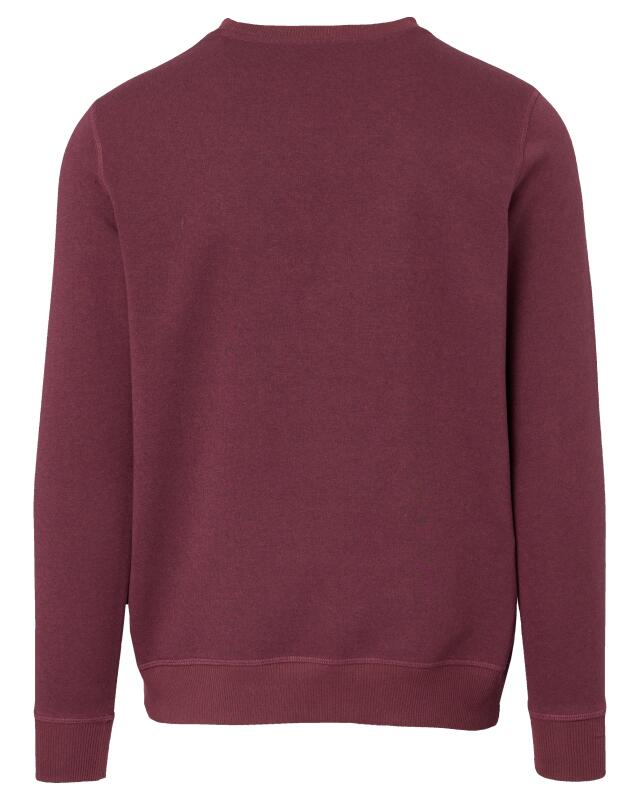 سويتشيرت ببطانة داخلية للرجال، عنابي (KiK Sweatshirt mit Innenfutter (bordeaux)) — KiK, منتج ألماني أصلي في المغرب