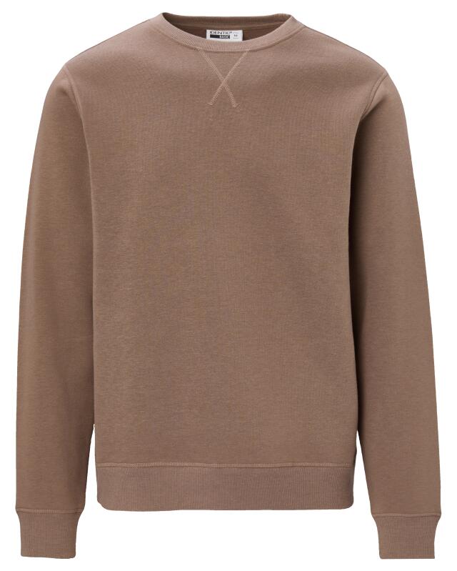 Sweat doublé homme, marron clair (KiK Sweatshirt mit Innenfutter (hellbraun)) — KiK, produit allemand authentique au Maroc