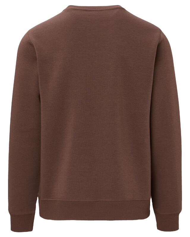 سويتشيرت ببطانة داخلية للرجال، بني غامق (KiK Sweatshirt mit Innenfutter (dunkelbraun)) — KiK, منتج ألماني أصلي في المغرب