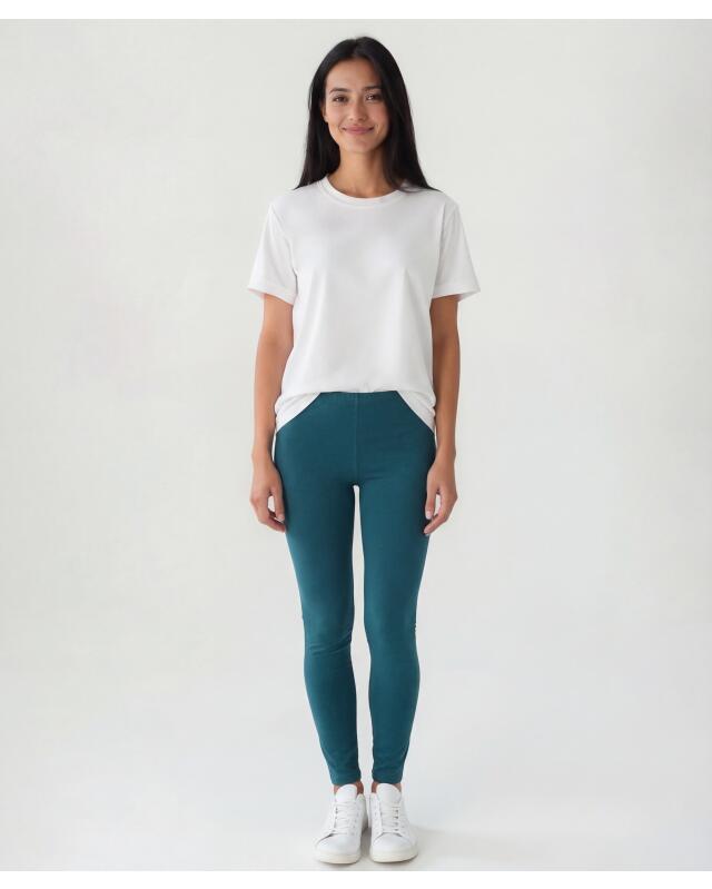 Leggings for women, petrol — KiK, authentic German product in Morocco