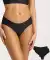 Schwarze Brazilian-Slips schwarz