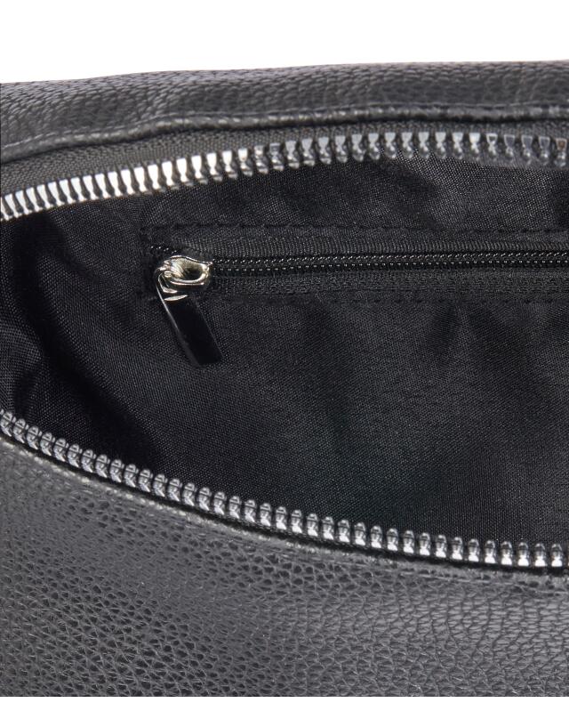 Sac bandoulière à sangle à motifs femme, noir (KiK Umhängetasche mit gemustertem Gurt (schwarz)) — KiK, produit allemand authentique au Maroc