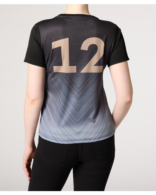 Germany football sports shirt for women, black (KiK Fußball Sport-Shirt Deutschland (schwarz)) — KiK, authentic German product in Morocco