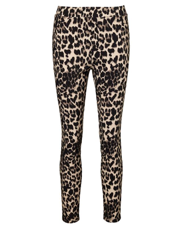 سروال سهل اللبس بنقشة الفهد للنساء، بطبعة ليوبارد (KiK Pull-on-Hose Leo (Leopardendruck)) — KiK, منتج ألماني أصلي في المغرب