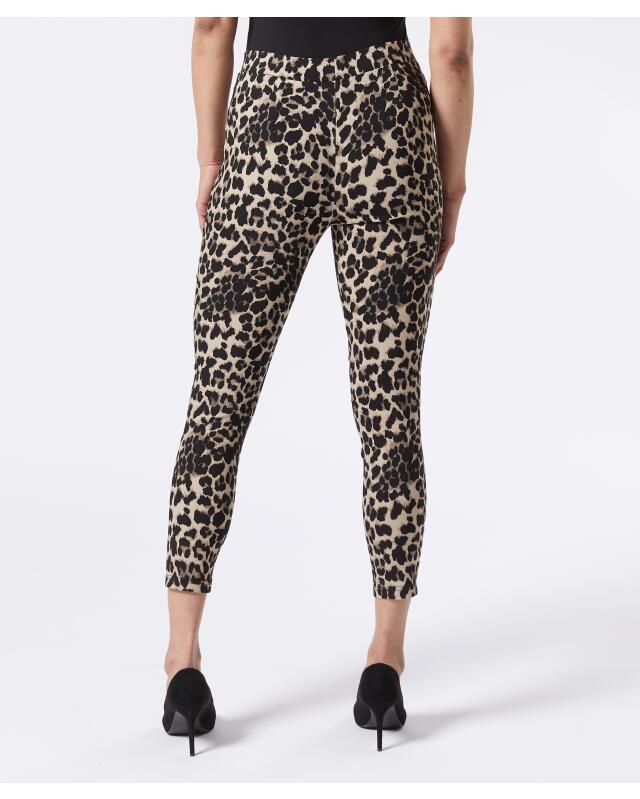 سروال سهل اللبس بنقشة الفهد للنساء، بطبعة ليوبارد (KiK Pull-on-Hose Leo (Leopardendruck)) — KiK, منتج ألماني أصلي في المغرب