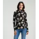 Camiseta de manga larga con estampado floral