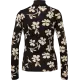 Camiseta de manga larga con estampado floral