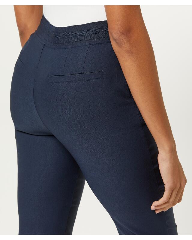 سروال من البنغالين بطول الكاحل للنساء، كحلي (KiK Knöchellange Bengalinhose (dunkelblau)) — KiK, منتج ألماني أصلي في المغرب