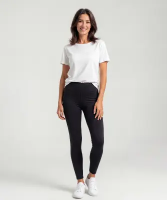 Schwarze Bengalinhose