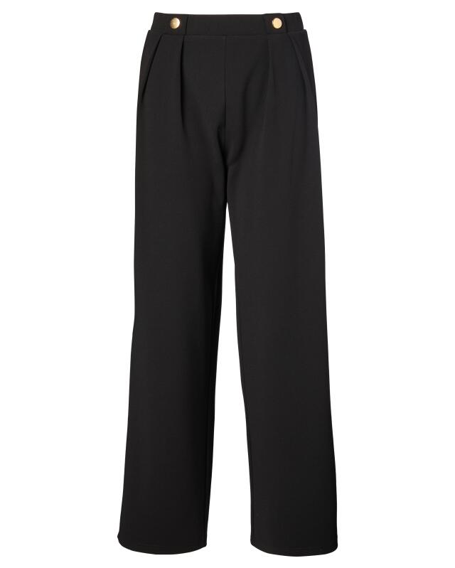 Pantalon à enfiler femme, noir (KiK Schwarze Pull-on-Hose (schwarz)) — KiK, produit allemand authentique au Maroc