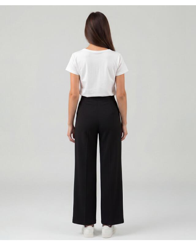 Pantalon à enfiler femme, noir (KiK Schwarze Pull-on-Hose (schwarz)) — KiK, produit allemand authentique au Maroc