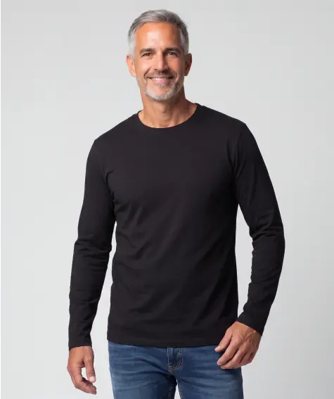 Basic Langarmshirt