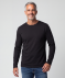 Basic Langarmshirt schwarz