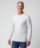 Basic Langarmshirt grau melange