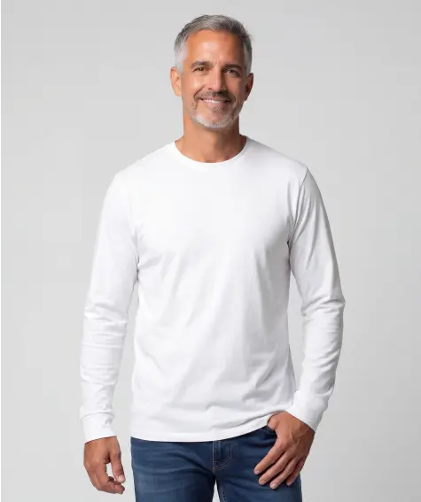 Basic Langarmshirt