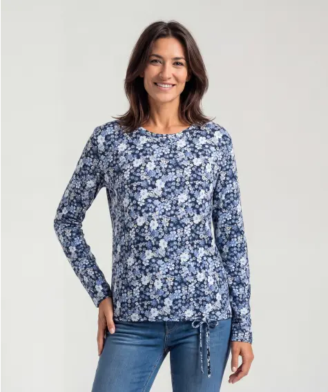 Langarmshirt mit Muster