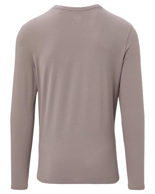 T-shirt manches longues effet 2-en-1 homme, gris foncé (KiK Langarmshirt 2-in-1-Optik (dunkelgrau)) — KiK, produit allemand authentique au Maroc