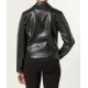 Chaqueta moderna de piel sintética