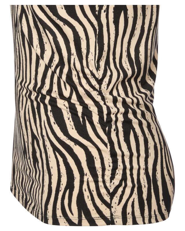 Zebra print long-sleeve top for women, zebra print (KiK Langarmshirt mit Zebramuster (Zebradruck)) — KiK, authentic German product in Morocco